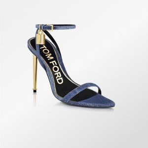 Tom ford denim sandals eur 39.5 us 7